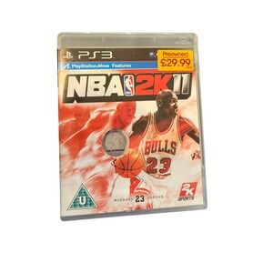NBA 2K11 Sony PlayStation 3 PS3 Video Game Michael Jordan Bulls
